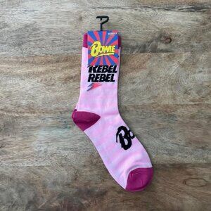5/$20 NEW David Bowie Rebel Rebel Women’s Socks